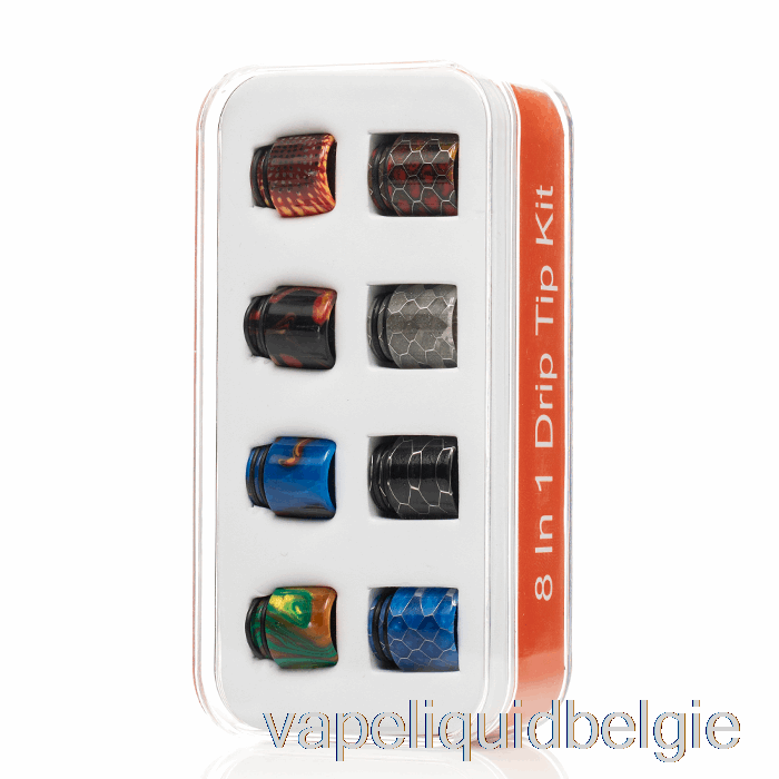 Vape België Avct 810 Druppeltipkit - Verpakking Van 8 810-editie